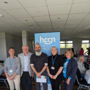 Russ Edgar from VDM with HCCN trustees.