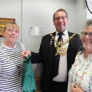 The Mayor of Huntingdon Cllr Karl Brocket was given a tour of the centre.