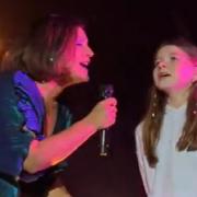 Jessie Ware invited 11-year-old Isabella Altmayer-Packer from Comberton, Cambridge, to sing 'Say You Love Me' with her at The Cambridge Club festival on June 7.