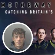 Jack Banyard will feature on Motorway Cops tonight.