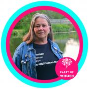 Bev White is standing in St Neots and Mid Cambridgeshire for the Party of Women.