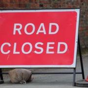 The B660 Station Road is closed to all motor vehicles until July 19