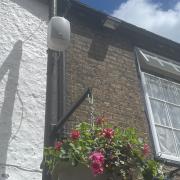 New outdoor speaker system in Huntingdon Town Centre enhances safety and ambiance