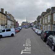 The Broadway in St Ives will undergo a revamp.