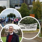 Ian Sollom, the new MP representing St Neots, met with Longsands Academy's leadership and the National Education Union following last week's teacher strikes.