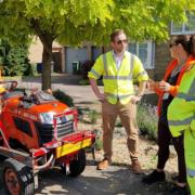 The council’s first weed treatment programme began in June across the county