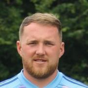 Eynesbury Rovers goalkeeper Reece Lewis.