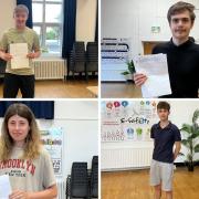 Ramsey Gatehouse Sixth Form students collected their Post-16 results this morning.