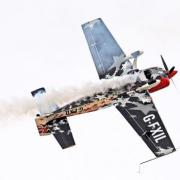 One of the Global Stars aerobatic team during their display at Little Gransden Air and Car Show in 2023.