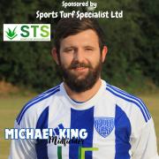 Captain Michael King suffered a hamstring injury.