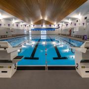 The refurbished pool at Kimbolton.