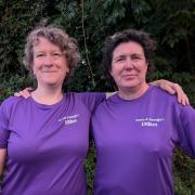 Emma Stevens and Georgie Godby are entering the Thames Path Challenge on Saturday September 14.