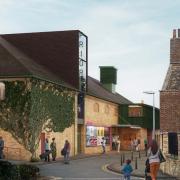 Plans for the Priory Centre have been decided by Huntingdonshire District Council.