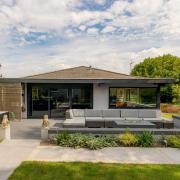 This bungalow in Bourn comes with a garden office