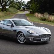 The Aston Martin Vanquish used to promote 'Die Another Day'.