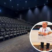 Warwick Davies (inset) will open the ODEON Luxe Peterborough on Sunday November 17.