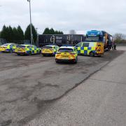 Cambridgeshire Police were called to Molesworth after shouting and banging could be heard from a lorry.