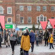 The Huntingdon Christmas Markets are back this year.