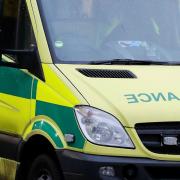 Four people have been taken to hospital after a crash in Huntingdon this morning.