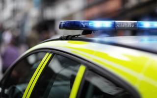 Stock image of a police car.