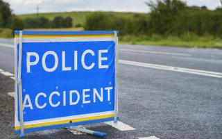 Emergency services were called to the A428 near Wyboston Spa 