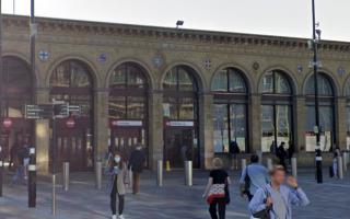 Commuters were targeted on a Cambridge railway line