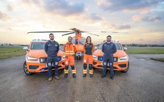 The Magpas Air Ambulance team had their busiest year in 2023.