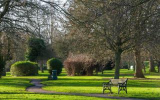 Riverside Park in Huntingdon.