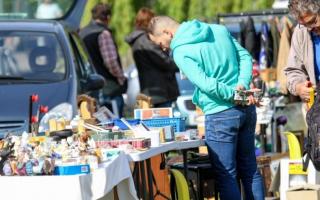 Car boot sales are very popular!