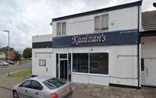 Three people were arrested at Kaaizan's in St Neots.