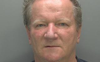 Andrzej Kopysc has been jailed for stalking his ex-partner and throwing a knife at her in Cambridge.