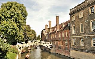 Stock image of Cambridge University.