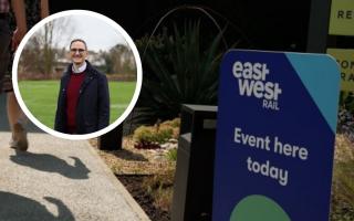 East West Rail plan to meet with newly elected MPs, including Ian Sollom.