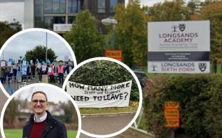 Ian Sollom, the new MP representing St Neots, met with Longsands Academy's leadership and the National Education Union following last week's teacher strikes.