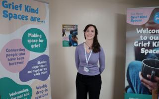 Charlotte is one of Sue Ryder's trained volunteers.