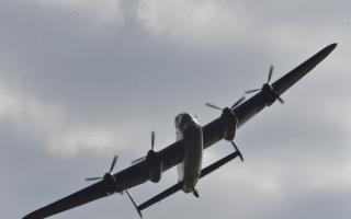 One of Britain's most iconic aircraft flew over Huntingdon as part of a memorial flypast last weekend.