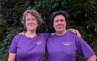 Emma Stevens and Georgie Godby are entering the Thames Path Challenge on Saturday September 14.