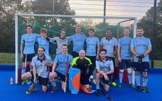 The Men's 2s after their 0-0 draw away to Cambridge University 4s.