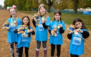 Left to right - Isobel Norris, Maia Wiggett, Ellie Bailey, Ffion Phillips, Jessica Fernandes-Correia