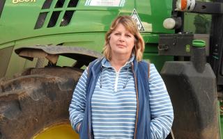 NFU Bedfordshire and Huntingdonshire Chair Freya Morgan, who farms near Kimbolton