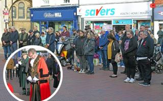 The community of Huntingdon joined forces to pay tribute to lives lost in the war.