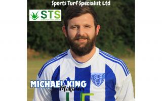 Michael King scored against his former club to secure a 2-0 win .