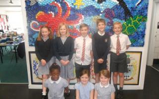 Pupils at Buckden Primary Academy.