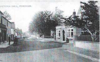 Victoria Hall in Carter Street in Fordham circa 1905.